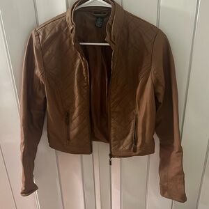 RUE 21 leather coat